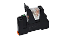 Реле промежуточное на DIN-рейку, 12V DC в сборе